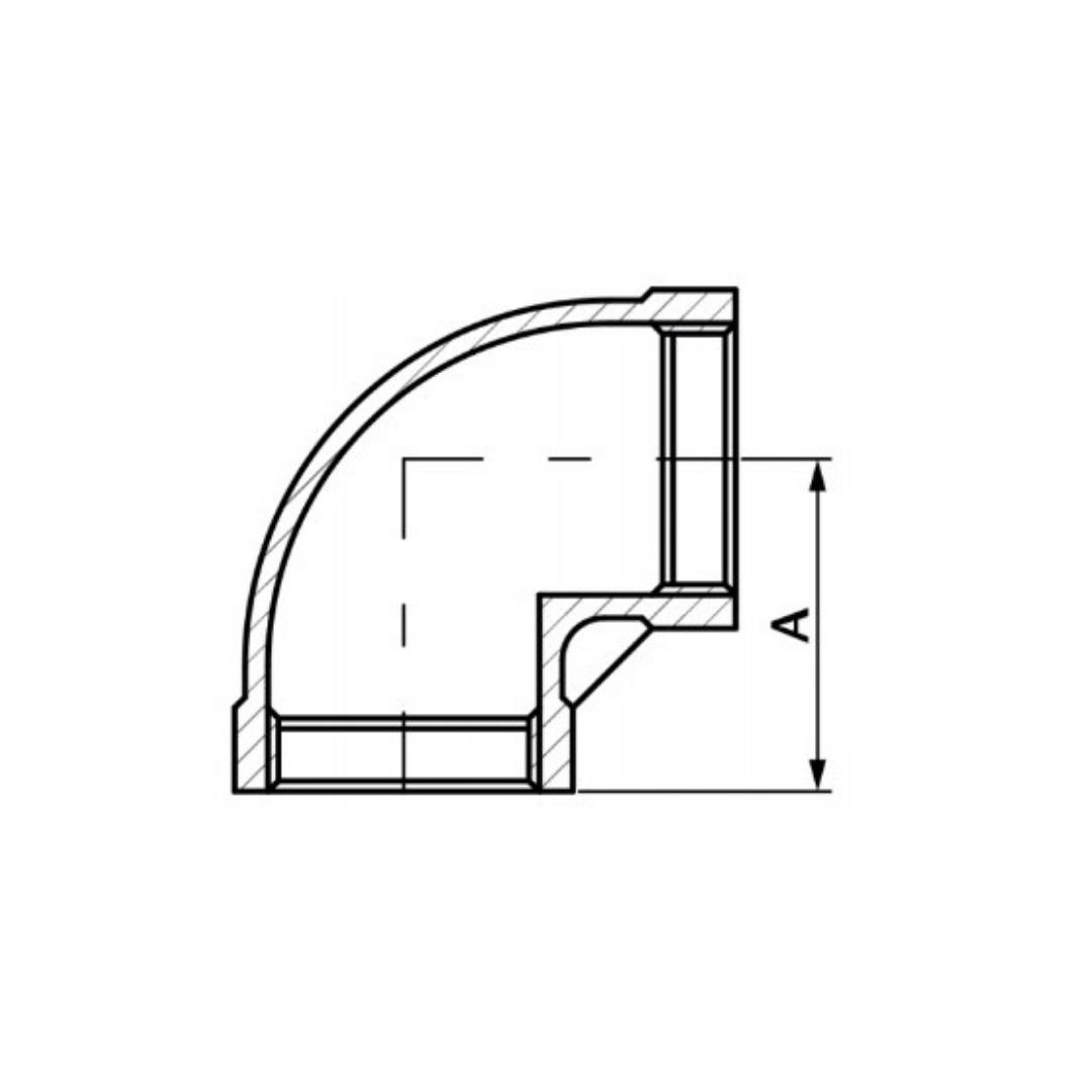 BSP 90° Elbow | Special Metric Materials