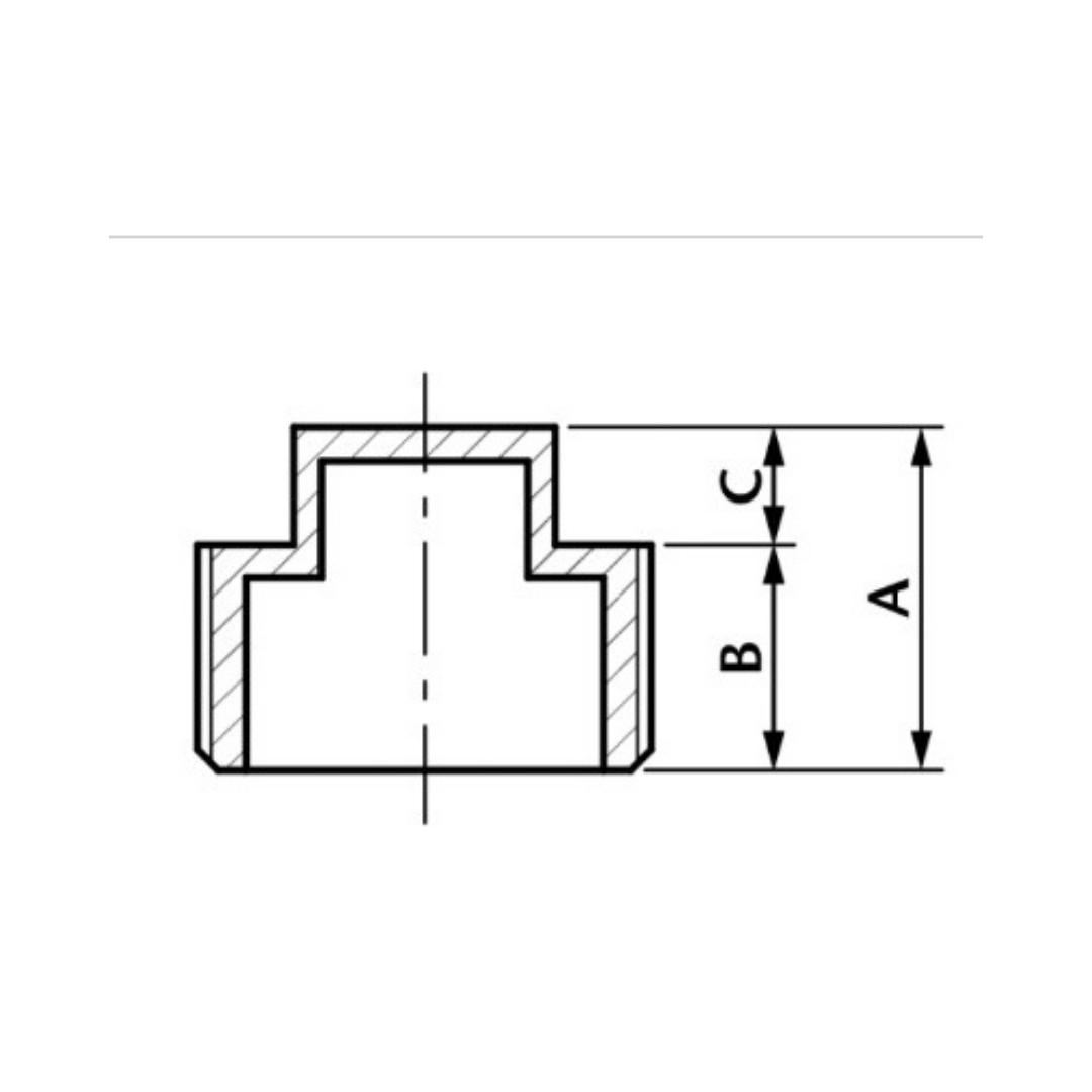 BSP Square Head Plug Special Metric Materials